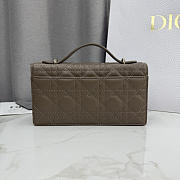 Kitlife Dior My Dior Mini Bag Taupe Cannage Leather 21x11.5x4.5cm  - 4