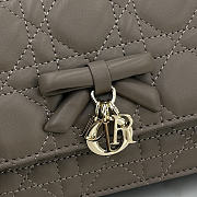 Kitlife Dior My Dior Mini Bag Taupe Cannage Leather 21x11.5x4.5cm  - 3