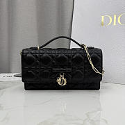 Kitlife Dior My Dior Mini Bag Black Cannage Leather 21x11.5x4.5cm  - 1