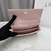 Kitlife Dior My Dior Mini Bag Pink Cannage Leather 21x11.5x4.5cm  - 3