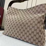 Kitlife Gucci Beatrix Medium Tote Bag Beige & Brown Canvas 850926 35x27.5x11cm  - 2