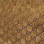 Kitlife Gucci Beatrix Medium Tote Bag Brown Embossed GG Suede  850926 35x27.5x11cm  - 2