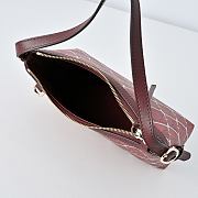 Kitlife Gucci GG Emblem Small Shoulder Bag Rosso Ancora Red 847450 22×14×8cm  - 4