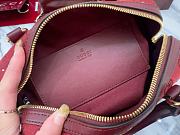 Kitlife Gucci Ophidia Crystals Small Boston Bag Rosso Ancora Red 841294 21x13x11cm - 6