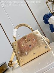 Kitlife Louis Vuitton Capucines BB Bag Gold Starry Sky M48865 27x9x18cm - 1