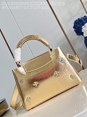 Kitlife Louis Vuitton Capucines BB Bag Gold Starry Sky M48865 27x9x18cm - 6