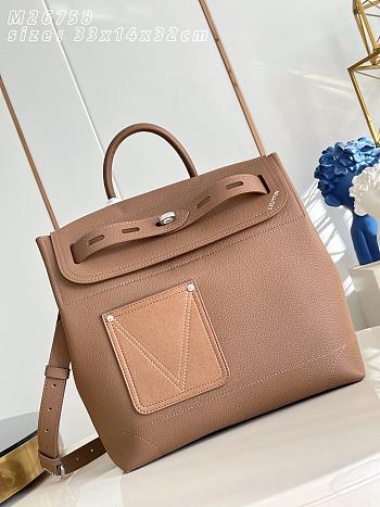 Kitlife Louis Vuitton Steamer Backpack Brown M26758 31x39x15.5cm 