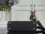 Kitlife Louis Vuitton Fireworks Capucines BB Bag Black M26328 27x18x9cm - 5