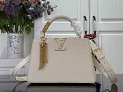 Kitlife Louis Vuitton Fireworks Capucines BB Bag White M26328 27x18x9cm  - 1