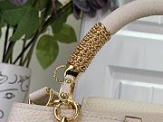 Kitlife Louis Vuitton Fireworks Capucines BB Bag White M26328 27x18x9cm  - 6