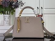 Kitlife Louis Vuitton Fireworks Capucines BB Bag Beige M26328 27x18x9cm  - 1