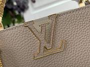 Kitlife Louis Vuitton Fireworks Capucines BB Bag Beige M26328 27x18x9cm  - 6