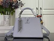 Kitlife Louis Vuitton Fireworks Capucines BB Bag Blue M26328 27x18x9cm  - 1