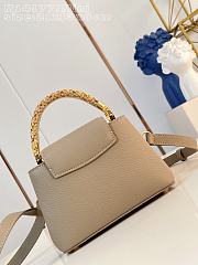 Kitlife Louis Vuitton Capucines Mini Bag Taupe M14177 21x13x8cm - 3