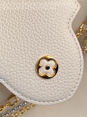 Kitlife Louis Vuitton Capucines Mini Bag White M14177 21x13x8cm  - 3