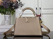 Kitlife Louis Vuitton Sac Capucines BB Bag Light Gold M14201 27x17.3x9cm - 1