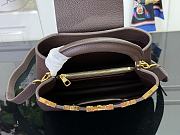 Kitlife Louis Vuitton Sac Capucines BB Bag Dark Brown M14201 27x17.3x9cm  - 6