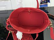 Kitlife Louis Vuitton Neverfull Inside Out BB Red M28318 26.5x16.5x11cm - 5