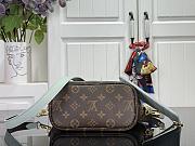Kitlife Louis Vuitton Neverfull Inside Out BB Light Green M28318 26.5x16.5x11cm  - 6