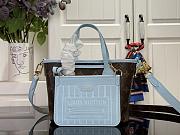 Kitlife Louis Vuitton Neverfull Inside Out BB Sky Blue M28318 26.5x16.5x11cm  - 1