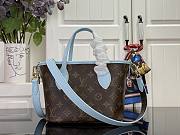 Kitlife Louis Vuitton Neverfull Inside Out BB Sky Blue M28318 26.5x16.5x11cm  - 5
