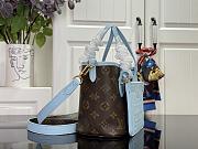 Kitlife Louis Vuitton Neverfull Inside Out BB Sky Blue M28318 26.5x16.5x11cm  - 3
