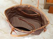 Kitlife Louis Vuitton Neverfull MM Bag Brown M27521 31x28x14cm - 2