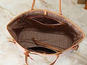 Kitlife Louis Vuitton Neverfull MM Bag Beige M27521 31x28x14cm  - 5