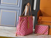 Kitlife Louis Vuitton Neverfull MM Bag Pink M27521 31x28x14cm   - 6