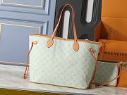 Kitlife Louis Vuitton Neverfull MM Bag Light Green M27521 31x28x14cm  - 4