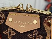 Kitlife Louis Vuitton Alma Trunk BB Bag Brown Monogram Origine Ebène M28105 19x11x22cm - 4
