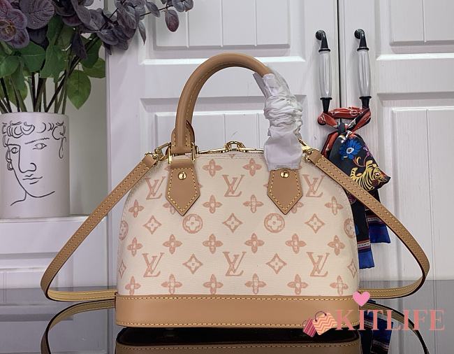 Kitlife Louis Vuitton Alma BB Bag Monogram Origine LinM27525 23.5x17.5x11.5cm  - 1