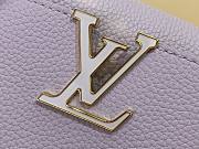 Kitlife Louis Vuitton Capucines East-West Mini Misty Lilac M25476 22x12x8cm - 6