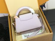 Kitlife Louis Vuitton Capucines East-West Mini Misty Lilac M25476 22x12x8cm - 4