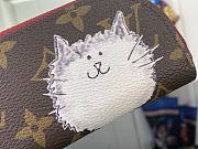 Kitlife Louis Vuitton Charlotte Pencil Pouch Brown Cat GI1396 7x2x20cm  - 5