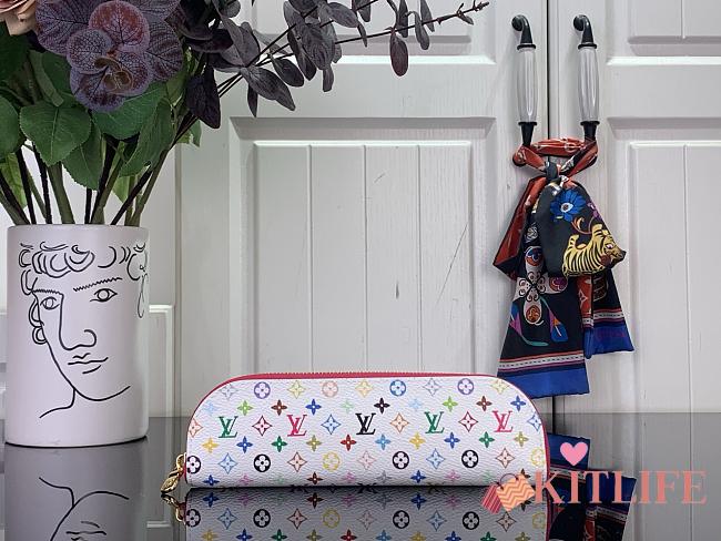 Kitlife Louis Vuitton Charlotte Pencil Pouch White Multicolor GI1303 7x2x20cm  - 1