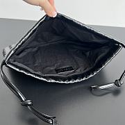 Kitlife Bottega Veneta Medium Dustbag In Intrecciato Black Calf Leather 796728 32x23x1cm - 5