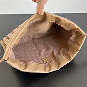 Kitlife Bottega Veneta Medium Dustbag In Intrecciato Beige Calf Leather 796728 32x23x1cm - 5
