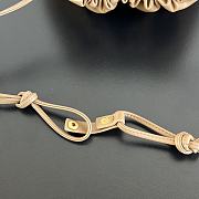 Kitlife Bottega Veneta Medium Dustbag In Intrecciato Beige Calf Leather 796728 32x23x1cm - 3