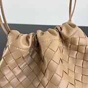 Kitlife Bottega Veneta Medium Dustbag In Intrecciato Beige Calf Leather 796728 32x23x1cm - 2