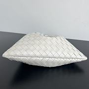 Kitlife Bottega Veneta Medium Dustbag In Intrecciato White Calf Leather 796728 32x23x1cm  - 5