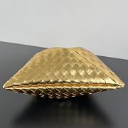 Kitlife Bottega Veneta Medium Dustbag In Intrecciato Gold Calf Leather 796728 32x23x1cm - 6