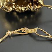 Kitlife Bottega Veneta Medium Dustbag In Intrecciato Gold Calf Leather 796728 32x23x1cm - 2