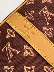 Kitlife Louis Vuitton Keepall Bandoulière 45 Bag Monogram Origine Ebène M28239 45x27x20cm  - 4