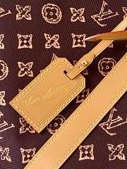 Kitlife Louis Vuitton Keepall Bandoulière 45 Bag Monogram Origine Ebène M28239 45x27x20cm  - 6