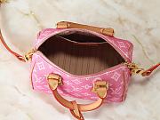 Kitlife Louis Vuitton Speedy Bandoulière 20 Bag Pink M27530 20.5x13.5x12cm - 5
