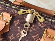 Kitlife Louis Vuitton Speedy Bandouliere 25 Bag Monogram Origine Ebène M27528 25x19x15cm - 3
