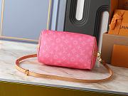 Kitlife Louis Vuitton Speedy Bandouliere 25 Bag Monogram Origine Rose Ruban M27528 25x19x15cm  - 6