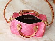 Kitlife Louis Vuitton Speedy Bandouliere 25 Bag Monogram Origine Rose Ruban M27528 25x19x15cm  - 5