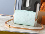 Kitlife Louis Vuitton Speedy Bandouliere 25 Bag Light Green M27528 25x19x15cm - 5